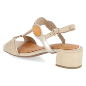 Sandaletten  Beige