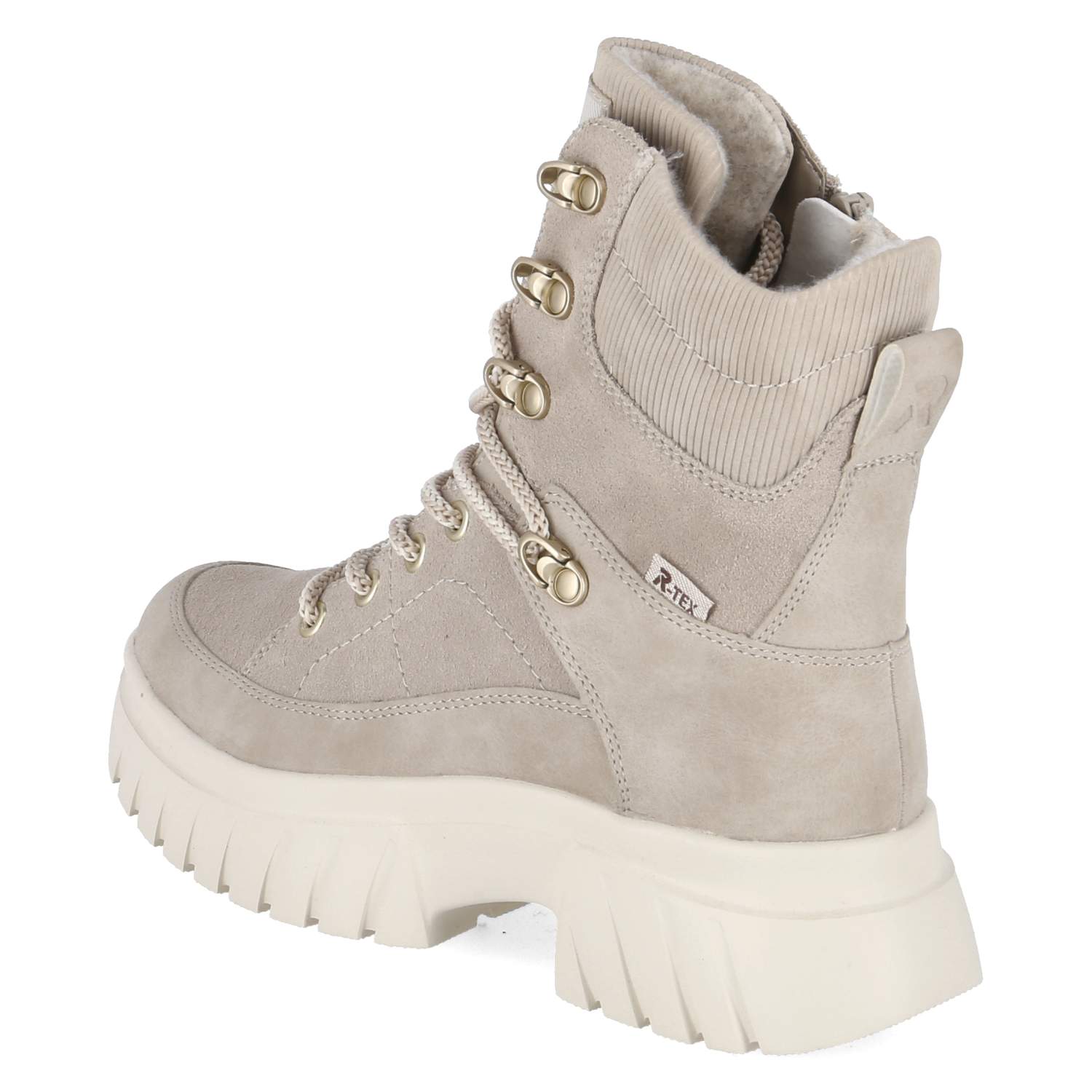 Schnürboots  Beige