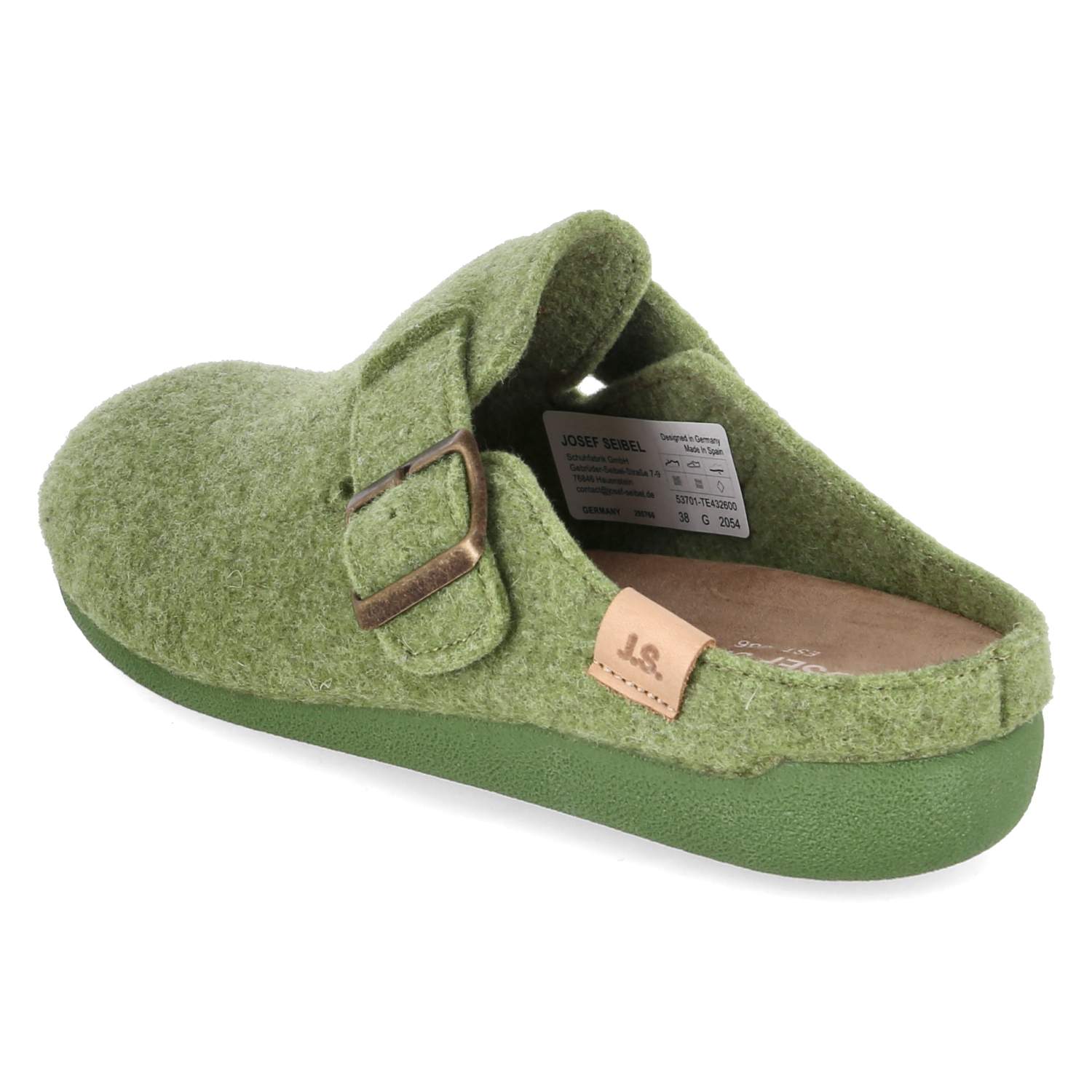 Pantoffeln CARA 01  Grün