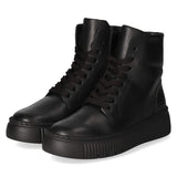 Schnürstiefeletten  Schwarz