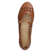 Spangenballerinas  Braun