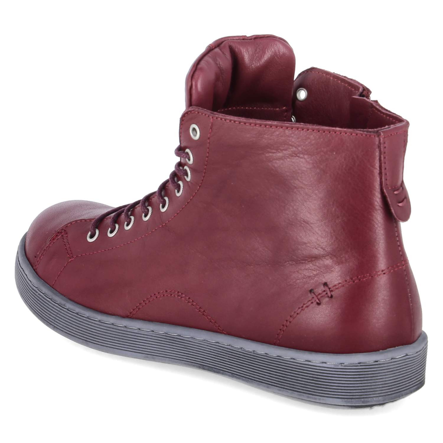 Schnürbooties  Rot