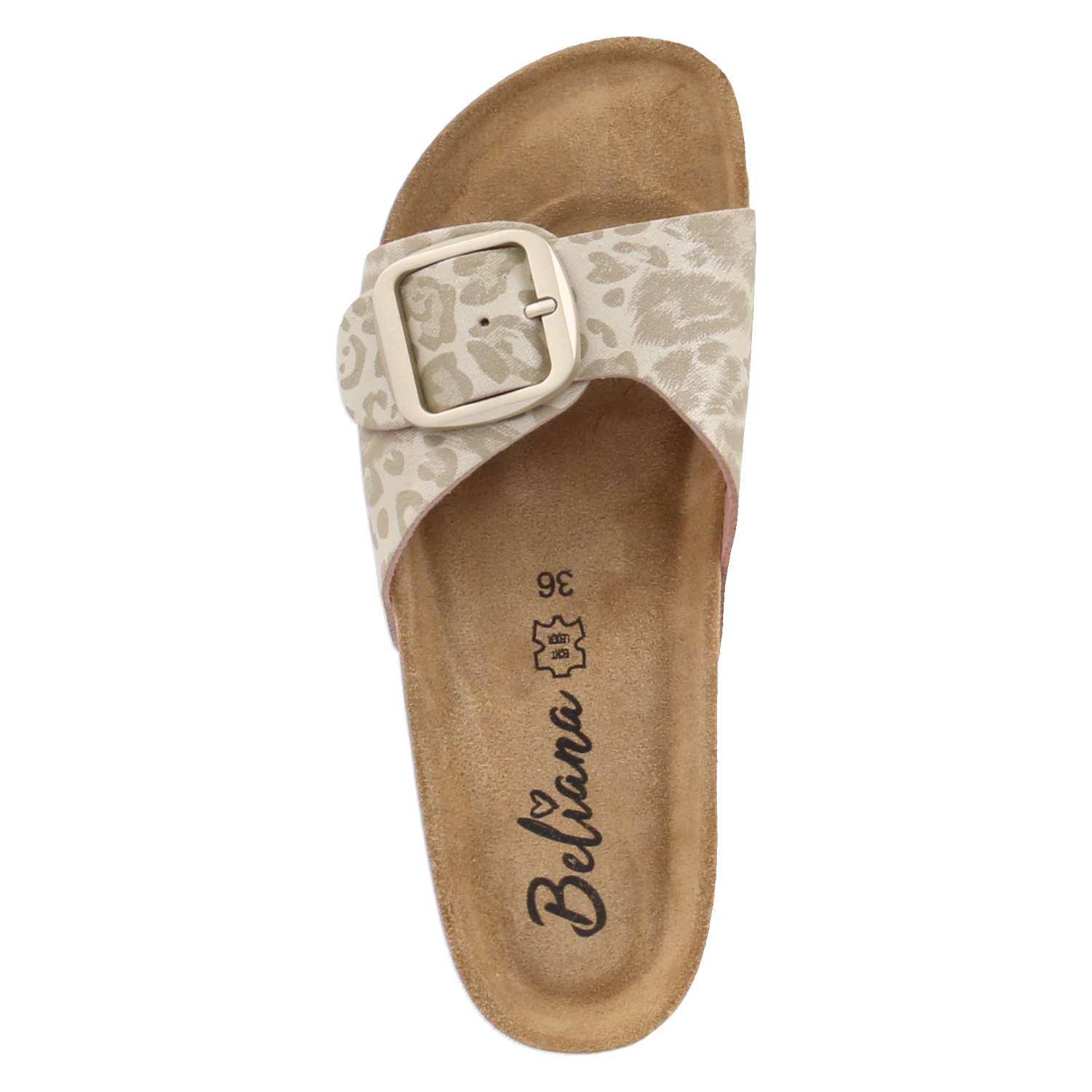 Pantoletten  Beige
