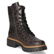Schnürstiefeletten  Braun