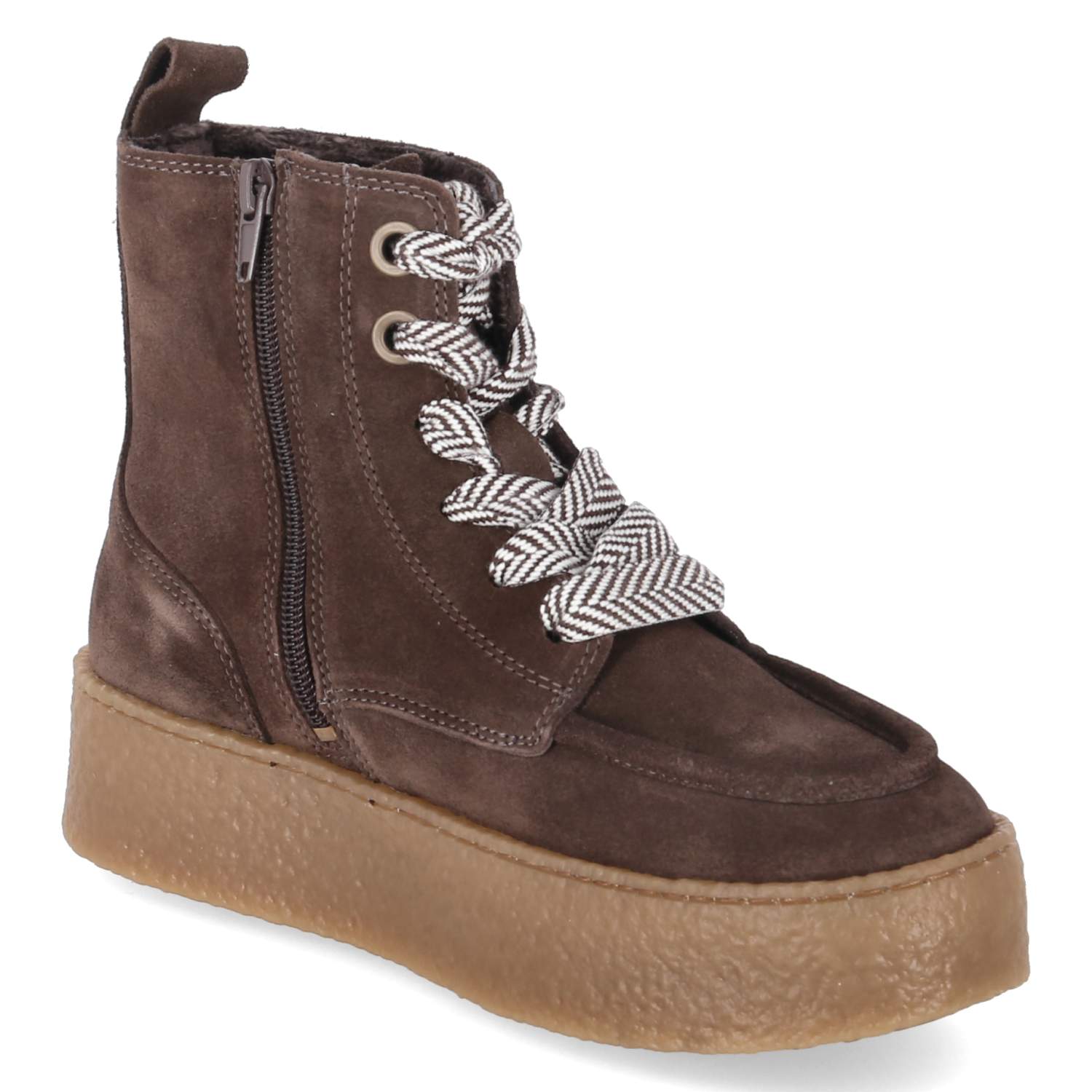 Schnürboots  Braun