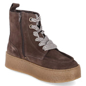 Schnürboots  Braun
