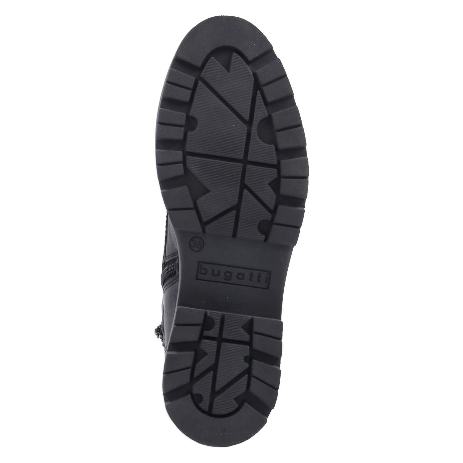 Schnürstiefeletten  Schwarz