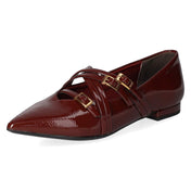 Spangenballerinas  Rot
