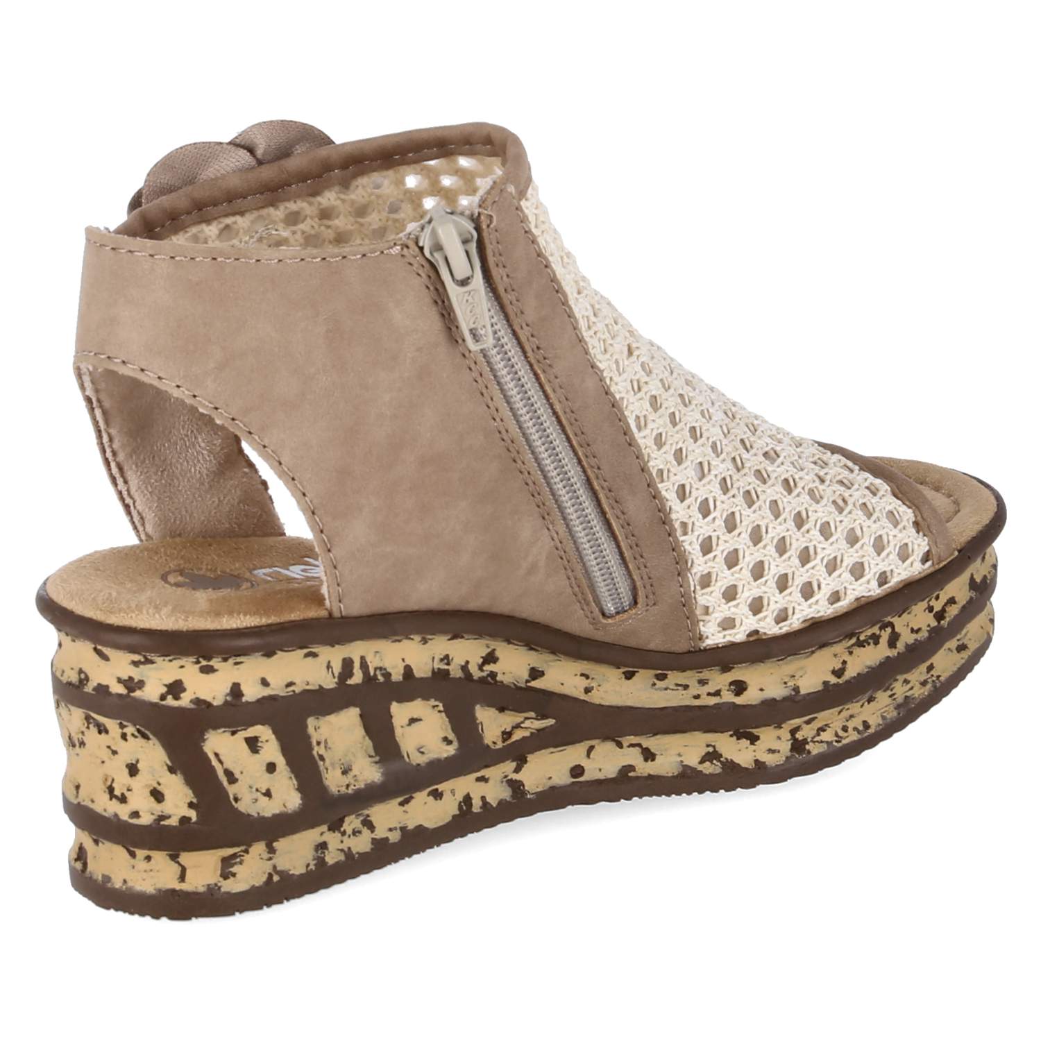 Keilsandaletten  Beige