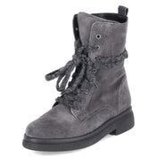 Schnürstiefeletten  Grau