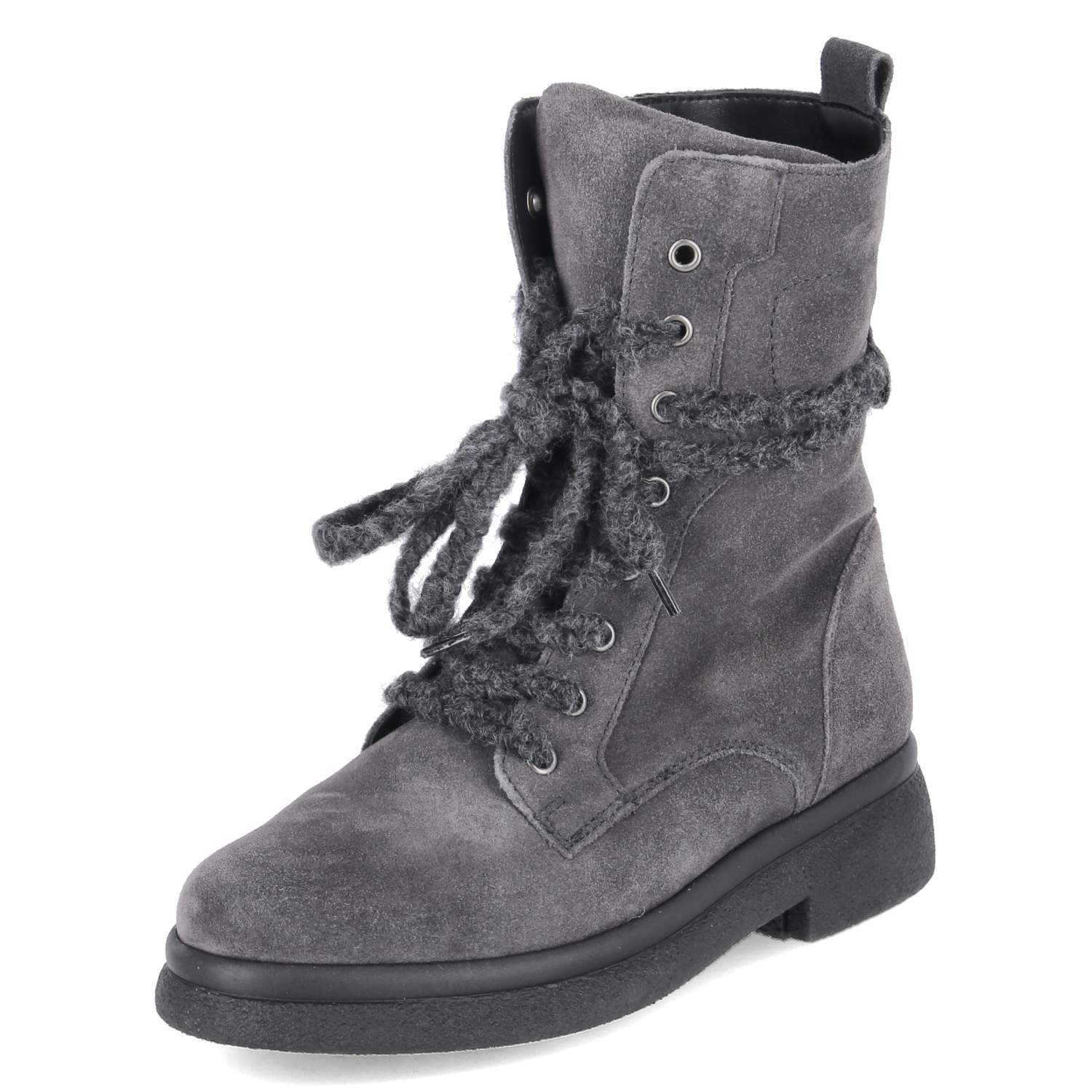 Schnürstiefeletten  Grau
