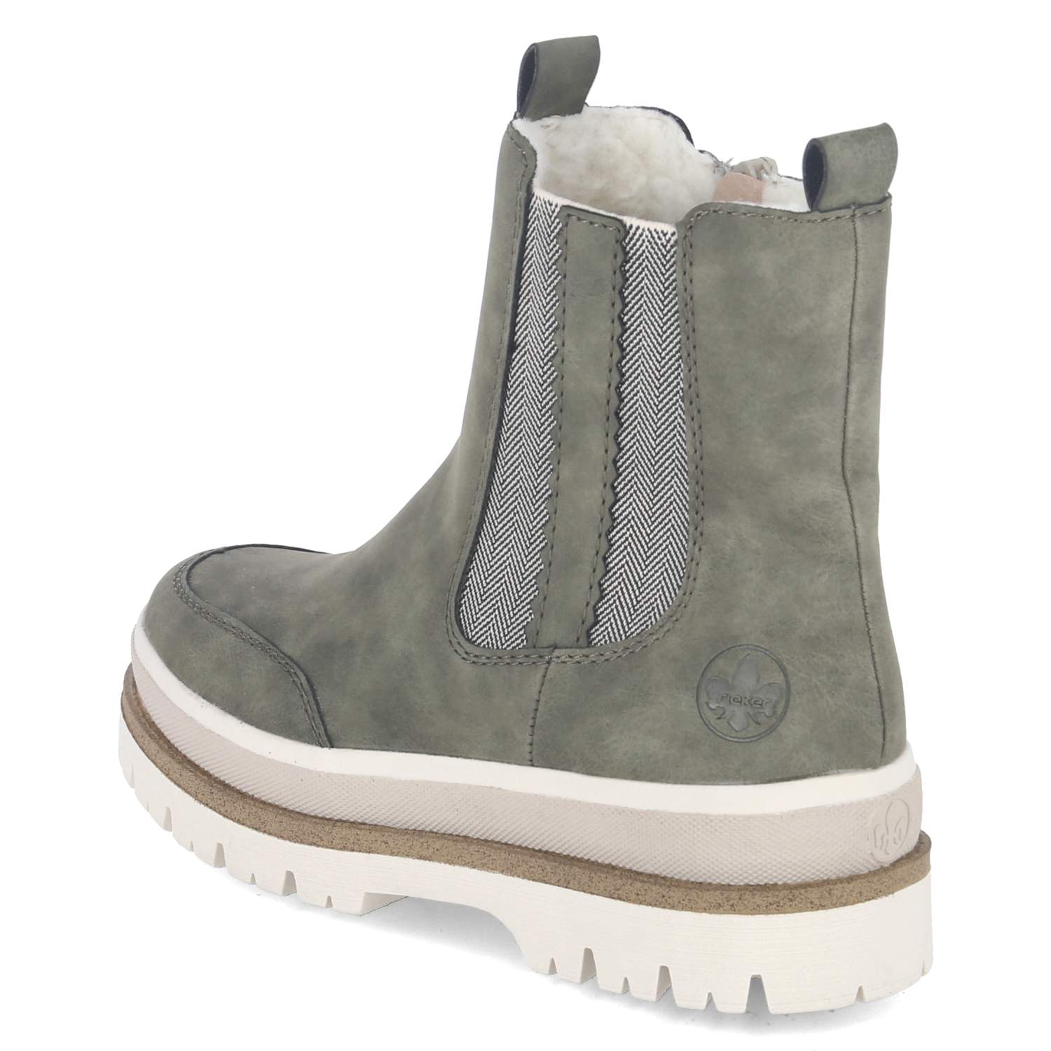 Winter Chelsea Boots  Grün