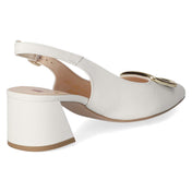 Slingpumps  Weiß