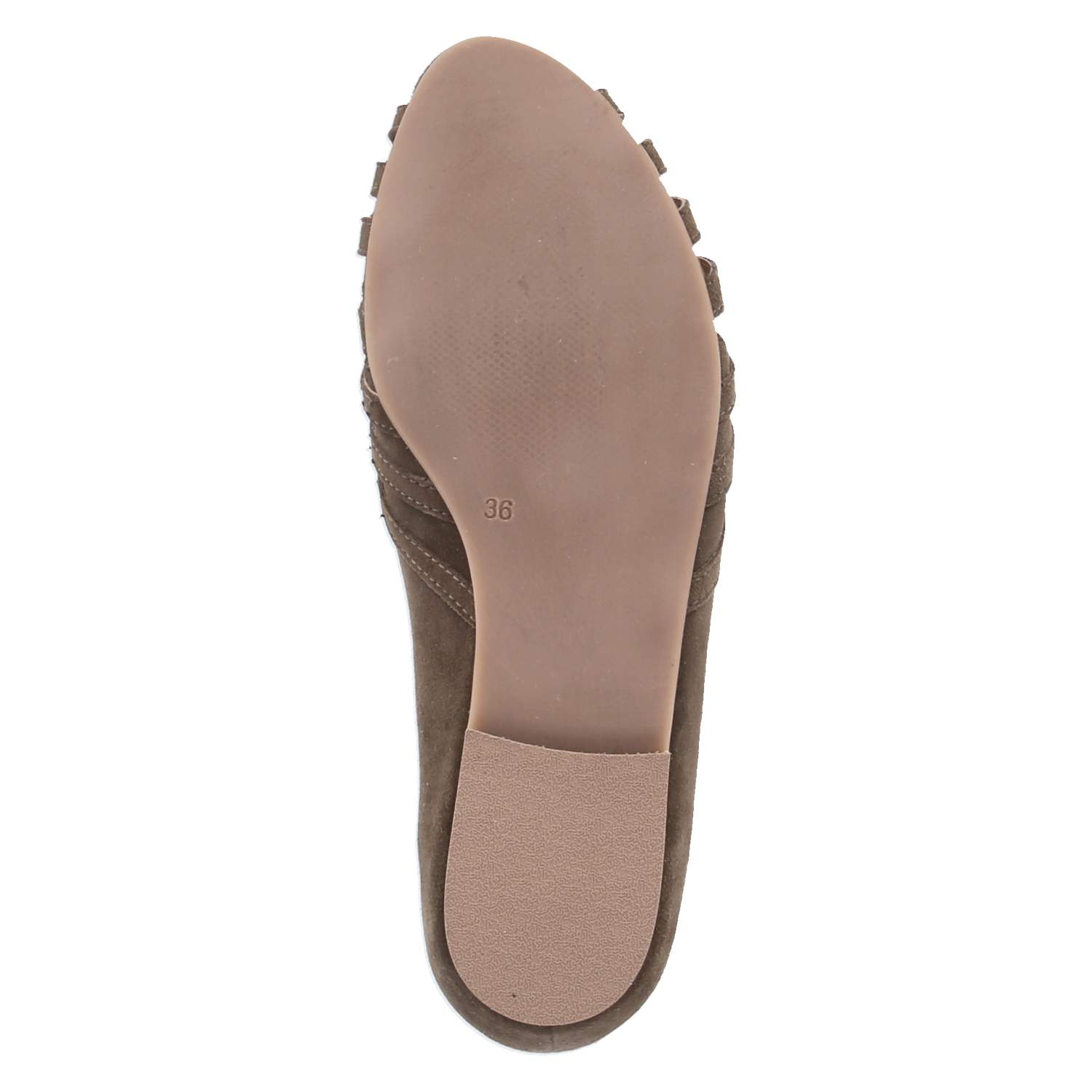 Peep Toe Ballerinas PASSIONATE  Grün
