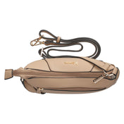 Schultertasche  Beige