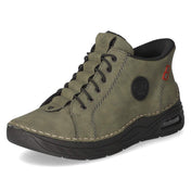 Schnürstiefeletten  Grün