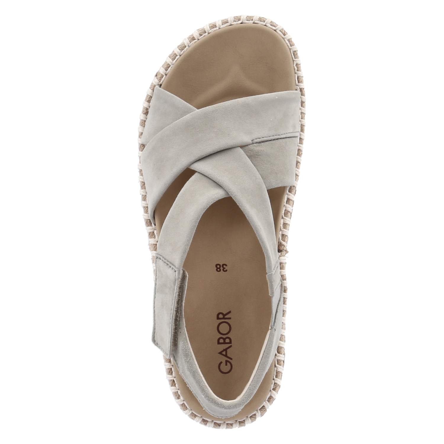 Espadrilles-Sandalen  Grün