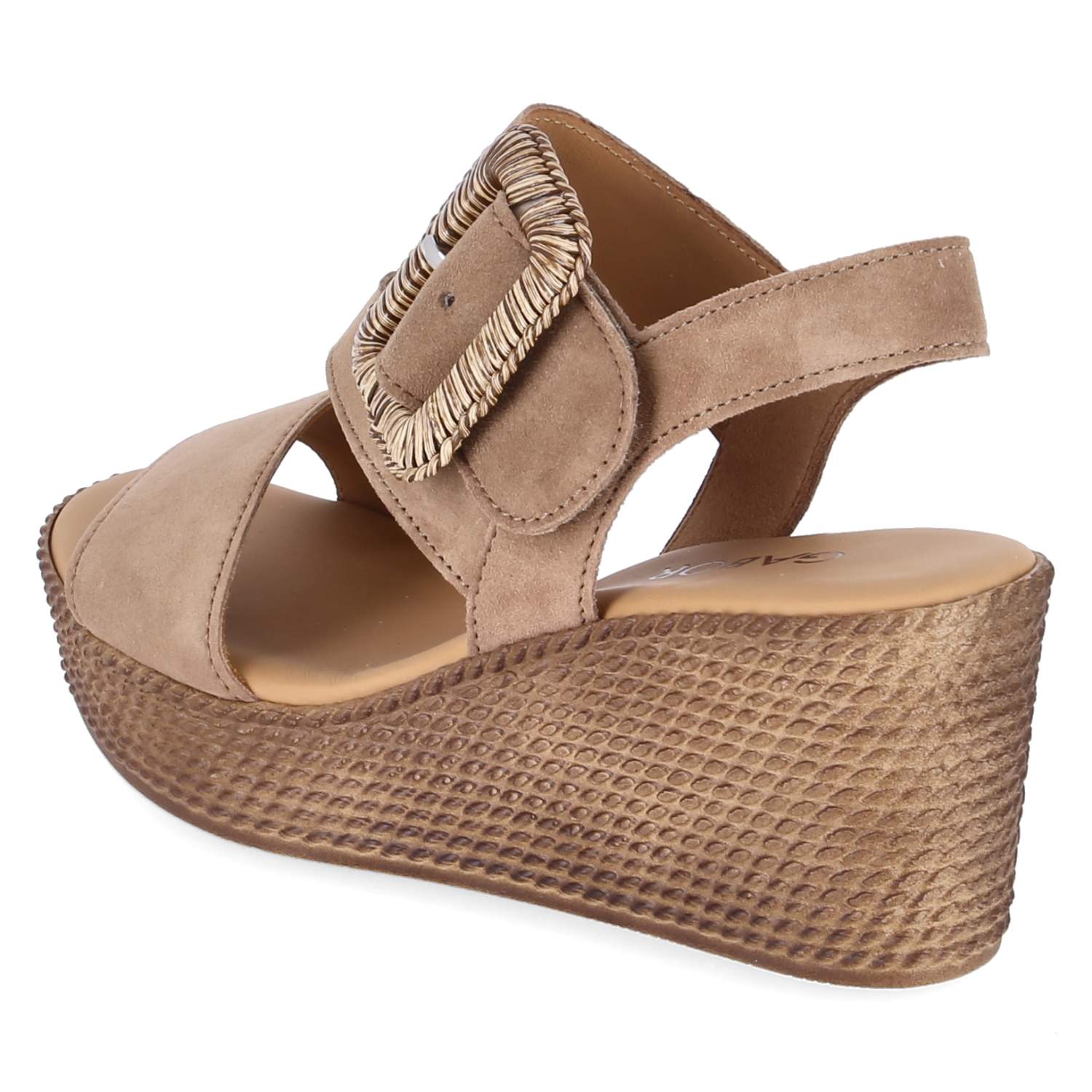 Espadrille-Sandaletten  Braun