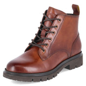 Schnürstiefeletten  Braun