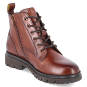 Schnürstiefeletten  Braun