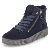 Schnürstiefeletten  Blau