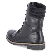 Schnürstiefeletten  Schwarz