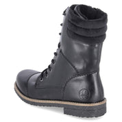 Schnürstiefeletten  Schwarz