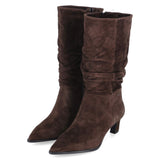 Slouchy Boots  Braun