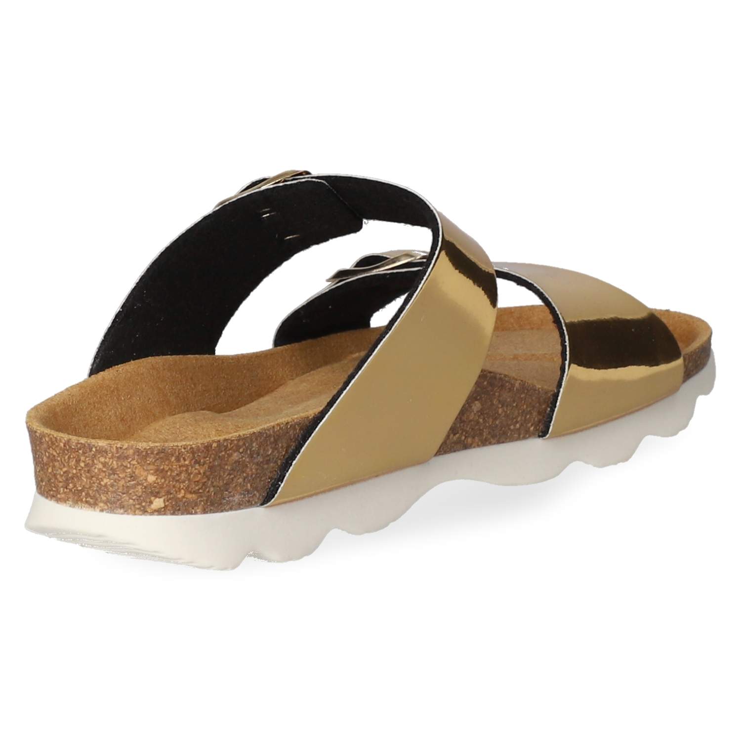 Pantoletten  Gold