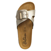 Pantoletten  Gold