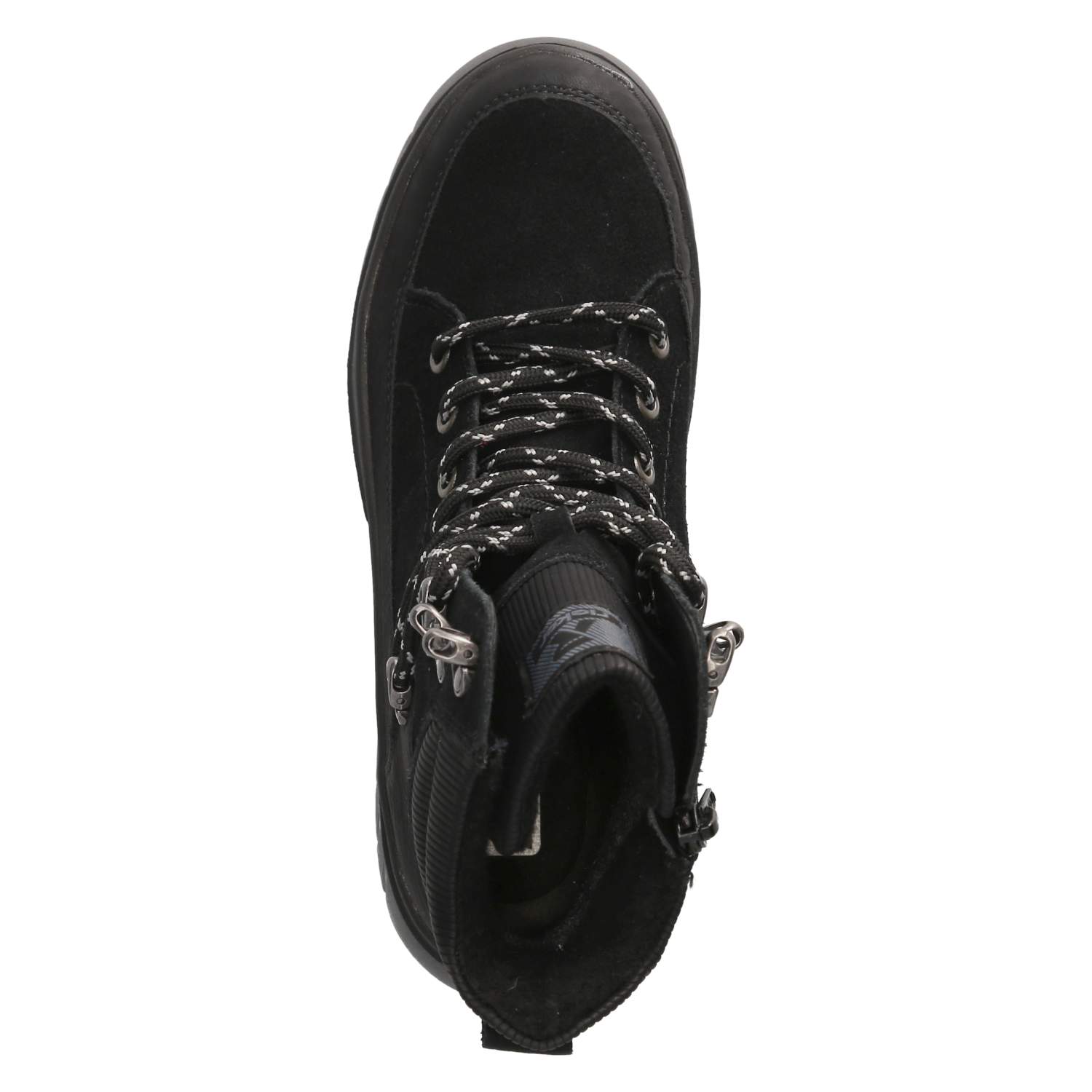 Schnürboots  Schwarz
