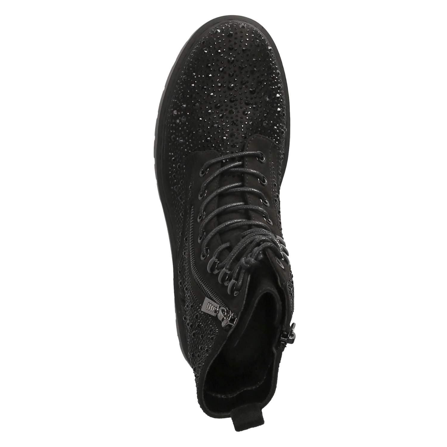 Schnürboots  Schwarz