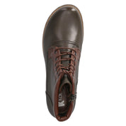 Schnürstiefeletten  Grün