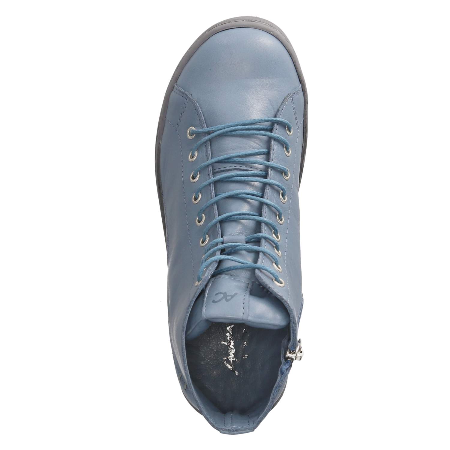 Schnürstiefeletten  Blau