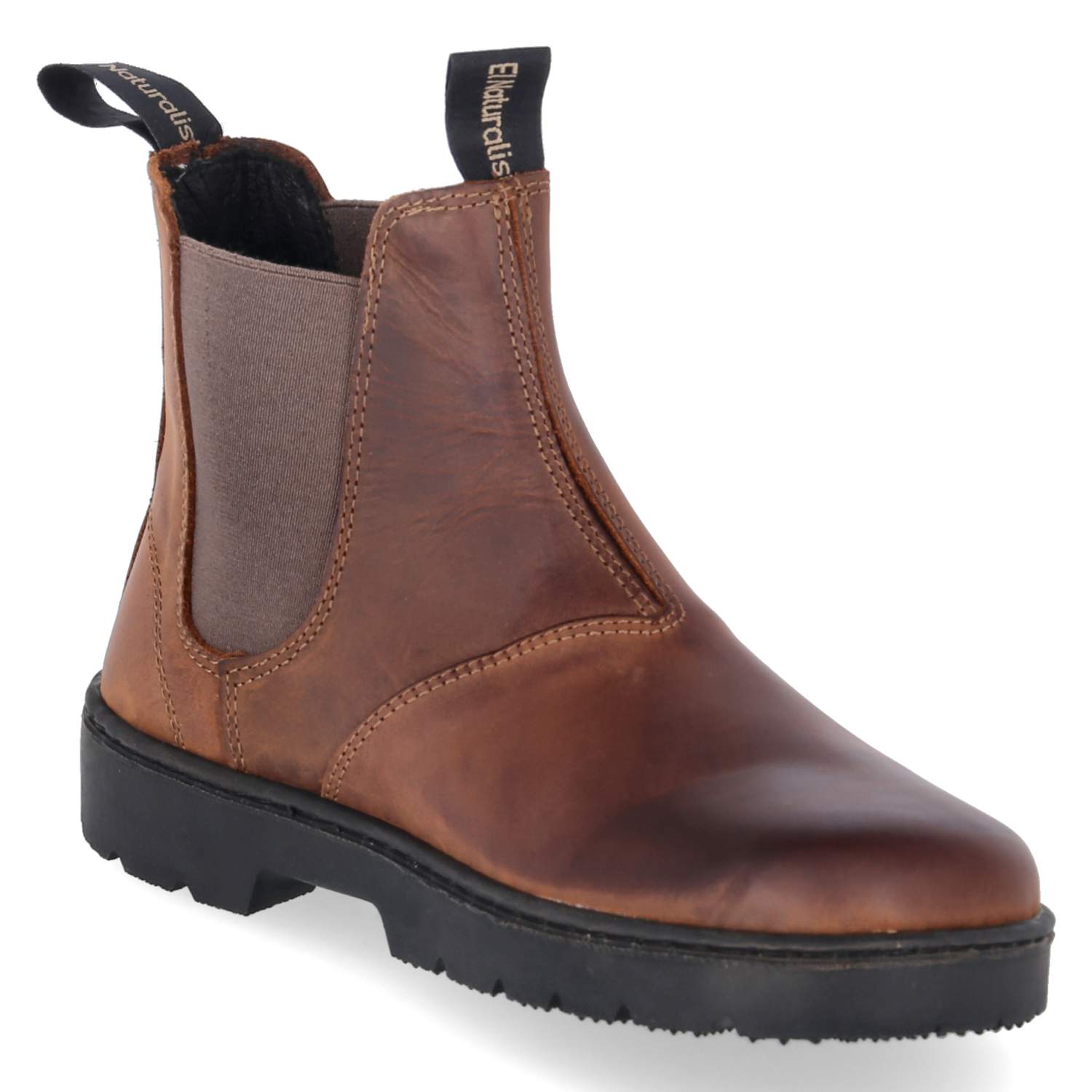 Barfuß-Chelsea Boots NOMADA Braun