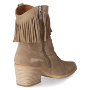 Westernstiefeletten  Beige