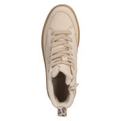Schnürstiefeletten  Beige