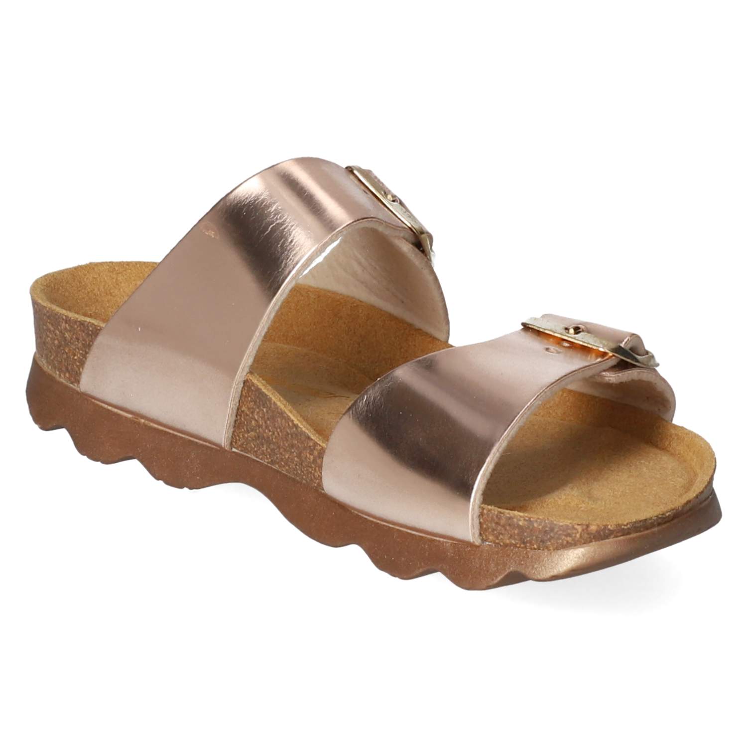 Pantoletten  Gold