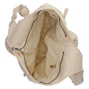 Schultertasche  Beige