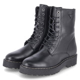 Schnürboots  Schwarz
