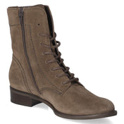 Schnürstiefeletten  Braun
