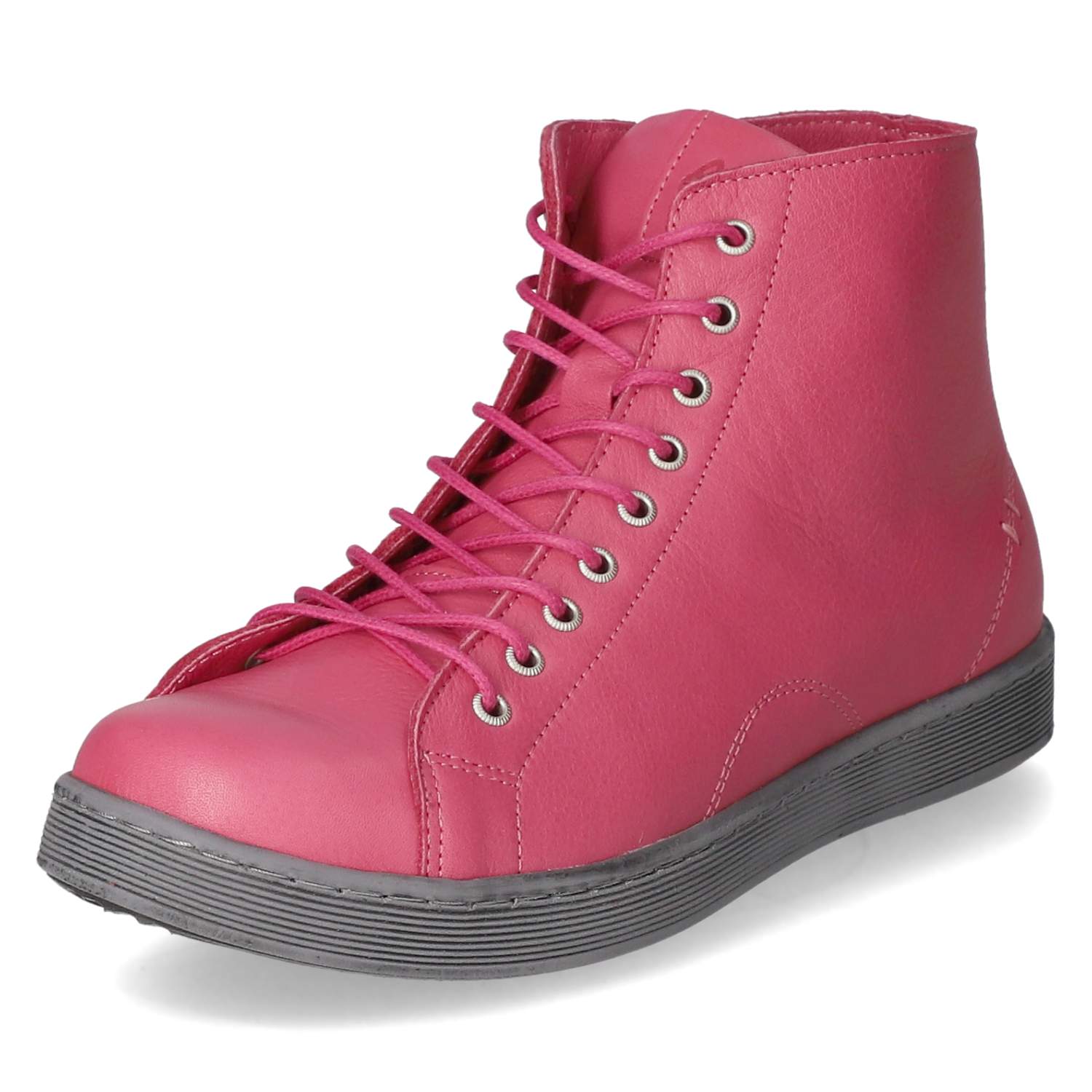 Schnürstiefeletten  Pink