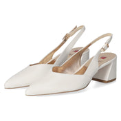 Slingpumps  Weiß