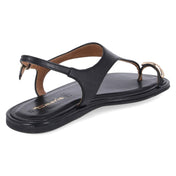 Zehentrenner-Sandalen  Schwarz