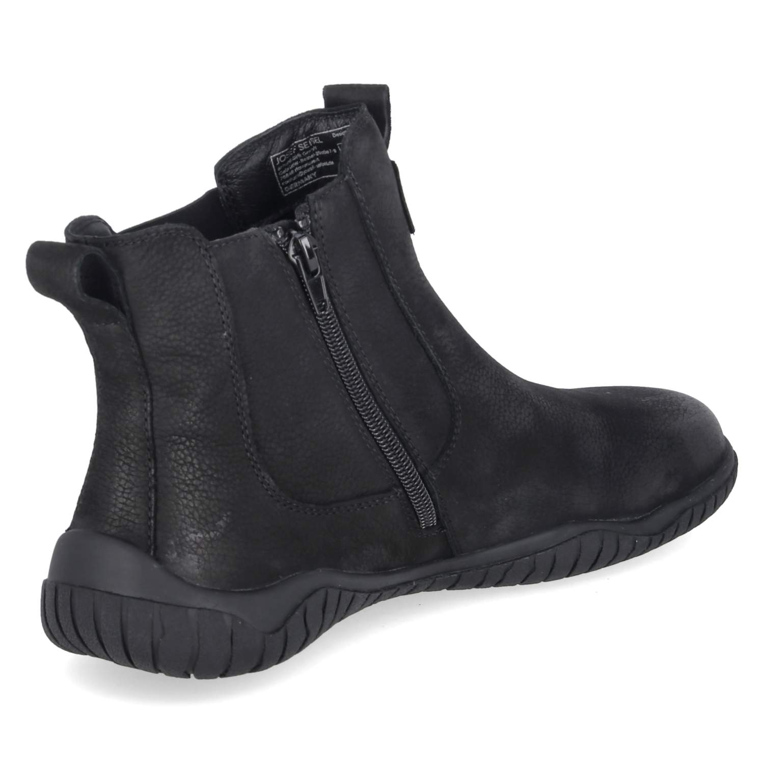 Barfuß-Chelsea Boots WALLACE 10 Schwarz