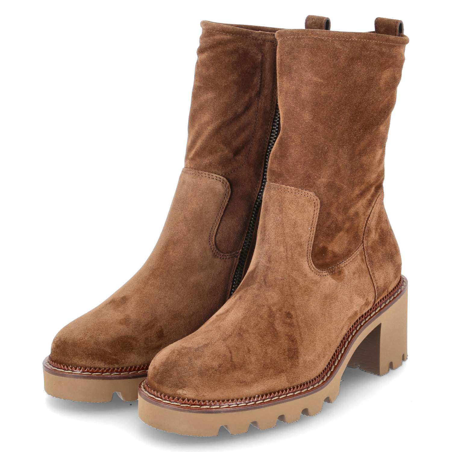 Stiefeletten  Braun