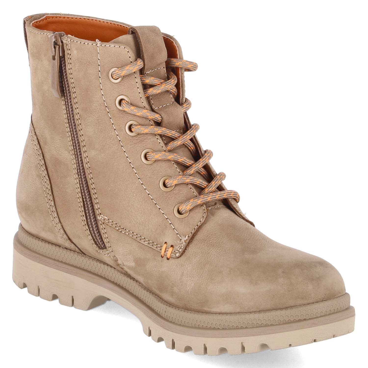 Schnürboots  Braun
