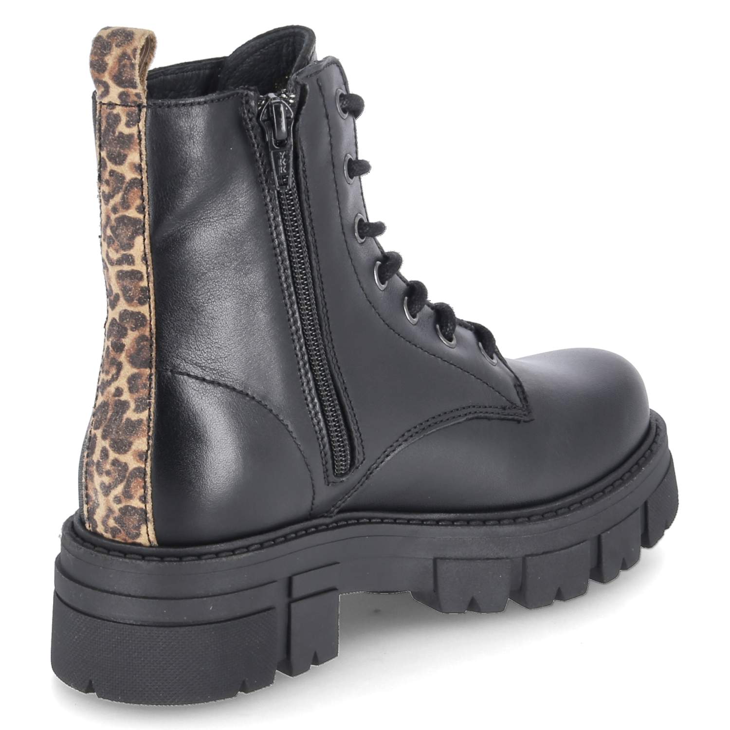 Schnürboots CASTLE 1.1  Schwarz