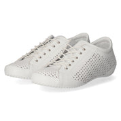 Halbschuhe Weiß