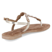 Zehentrenner-Sandalen  Gold